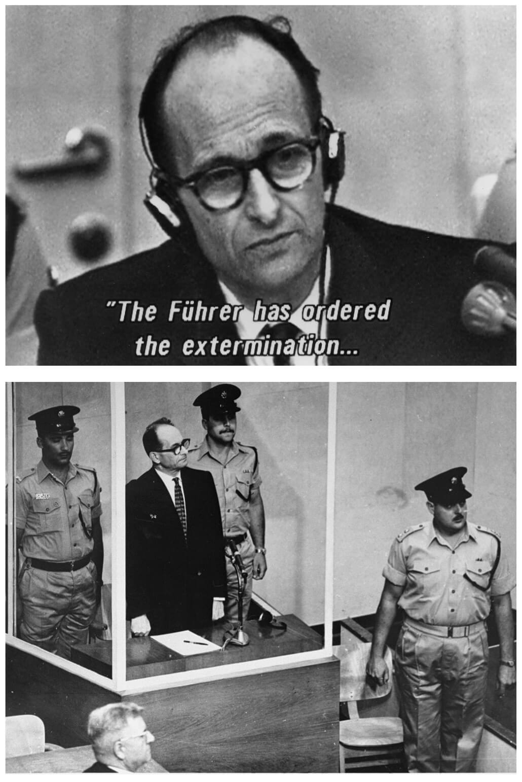 Photographies du procès Eichmann